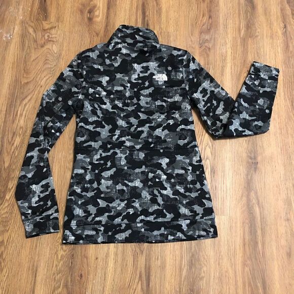 TNF The North Face Camo jacket top long sleeve size XS womens - Picture 6 of 7